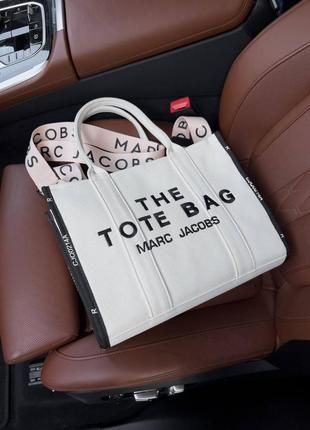 Marc jacobs  tote bag чорний ремінець 3