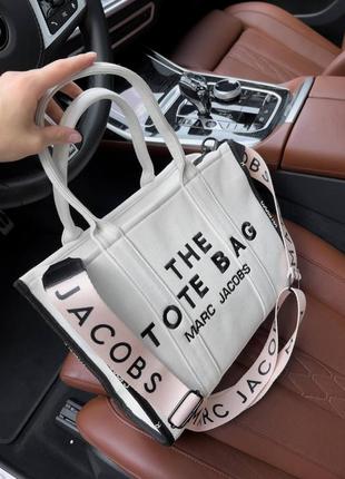 Marc jacobs  tote bag чорний ремінець 6