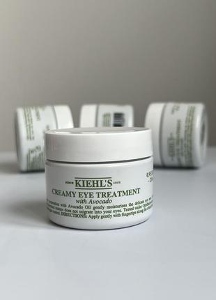 Крем для шкіри навколо очей kiehl's since 1851 creamy eye treatment with avocado kiehls 28 мл крем з авокадо під очі kiehls eye cream 28ml6 фото