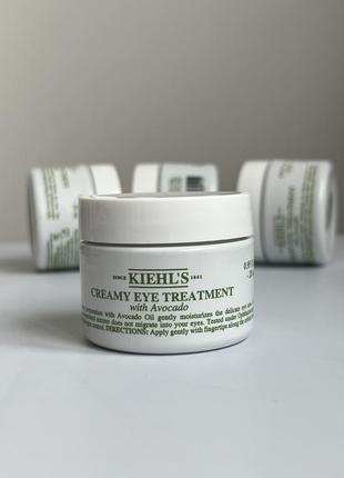 Крем для шкіри навколо очей kiehl's since 1851 creamy eye treatment with avocado kiehls 28 мл крем з авокадо під очі kiehls eye cream 28ml2 фото