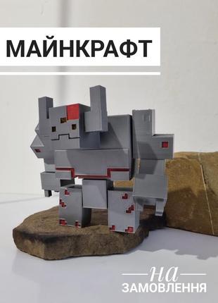 Minecraft red stone monster майнкрафт редстоун