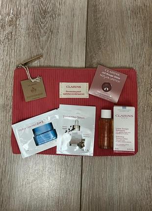 Косметичка нова clarins з семплами