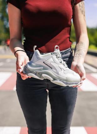 Кросівки  gray white кроссовки
