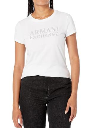 Женская футболка armani exchange