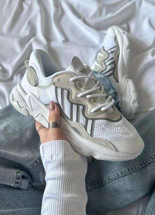 Кросівки adidas ozweego white1 фото