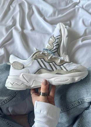 Кросівки adidas ozweego white4 фото