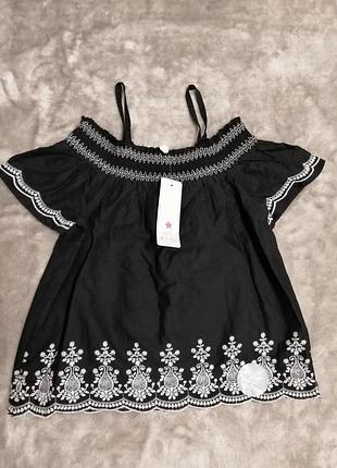 Шикарная блузочка f&f на 13-14 лет