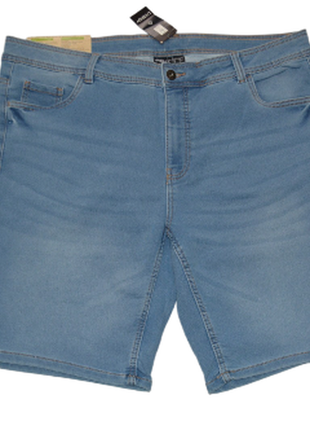 Чоловічі джинсові шорти великого розміру 64 livergy німеччина4 фото