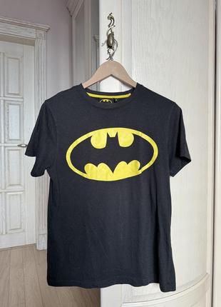 Чорна футболка batman dc бетмен1 фото
