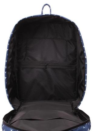 Рюкзак для ручной клади poolparty airport 40x30x20см wizz air / мау с самолетиками4 фото