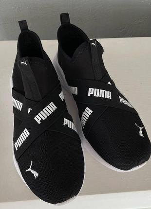 Puma wired run slip-on wmns black original2 фото