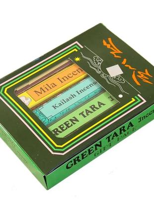 Набор тибетских благовоний green tara - пять разных запахов
