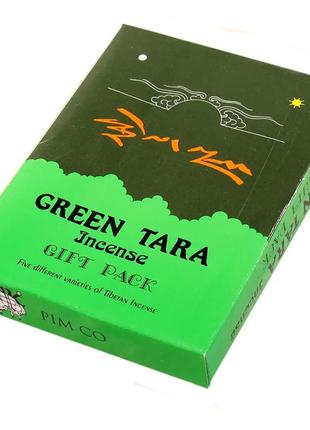 Набір пахощів тибету green tara - п'ять різних запахів4 фото