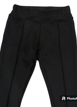 Жіночі лосини, обтислі жіночі штани, легінси чорні, жіночі лосини2 фото