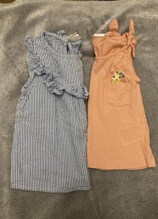 Летние маечки 2шт от h&amp;m коттон 💯