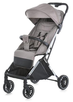 Прогулянкова коляска el camino link 1129, beige striped