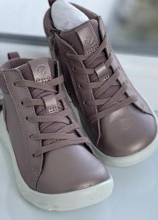 Мембранні шкіряні напівчеревики ботинки ecco sp.1 lite 23 р.24 р