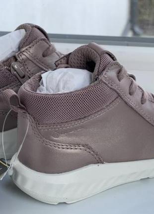 Мембранні шкіряні напівчеревики ботинки ecco sp.1 lite 23 р.24 р