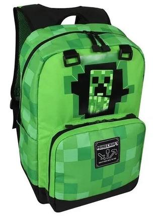 Рюкзак jinx minecraft geekland creeper зелений