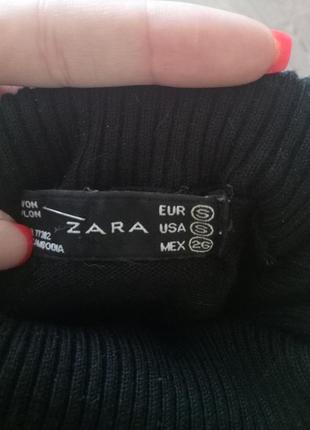 Базовый черный гольфик zara2 фото