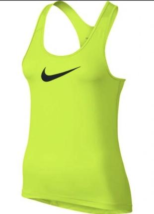 Nike pro жіноча спортивна майка футболка