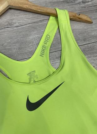 Nike pro жіноча спортивна майка футболка3 фото