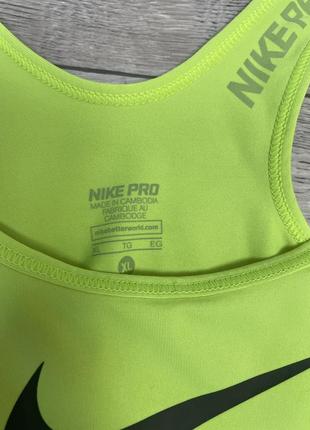 Nike pro жіноча спортивна майка футболка4 фото