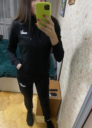 Толстовка essentials full-zip women’s hoodie puma