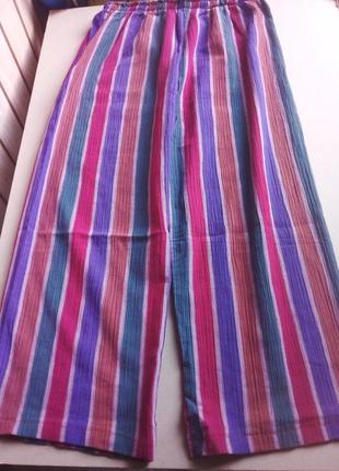 Широкие штаны можно лля йоги