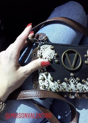 Сумка кросс боди сумка на пояс бренд valentino оригинал1 фото