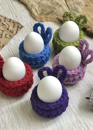 1 шт декор великодній пасхальний підставки для яєць декоративні, колір на вибір