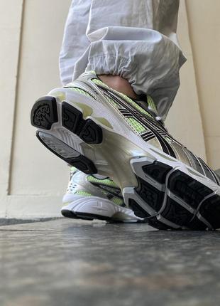 Кросівки asics gel-kayano 14 silver green8 фото