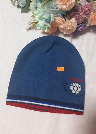 Шапка для мальчика до 7л