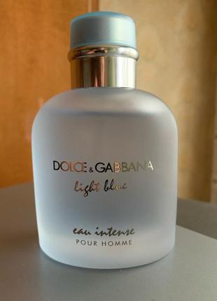 Dolce&gabbana light blue eau intens3 фото