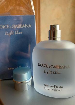 Dolce&gabbana light blue eau intens2 фото