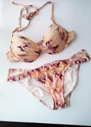 Купальник виктория сикрет с victoria's secret 70a 70b 75a push up shimmer1 фото