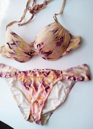 Купальник виктория сикрет с victoria's secret 70a 70b 75a push up shimmer4 фото