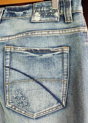 Vtg y2k jeans vintage джинсы голубые вареные брюки широкие винтаж eight2nine clockhouse grunge варенки balenciaga гранж4 фото