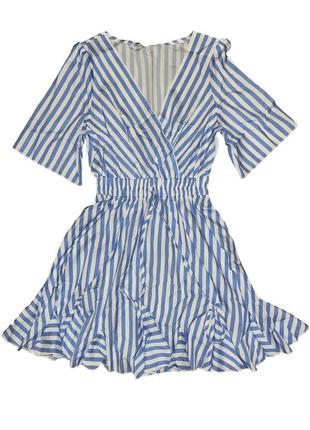 Платье сарафан, платье летнее, платье в полоску, полосатый сарафан2 фото