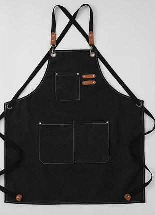 Фартук тканина джинс , бармен-офіціант