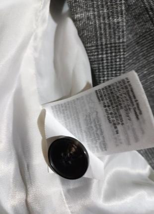 Сірий піджак в клітинку6 фото