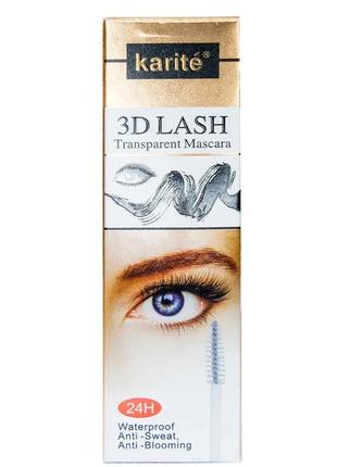 Гель для ресниц karite 3d lash transparent mascara 14 ml5 фото