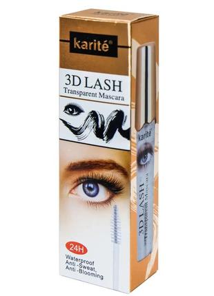 Гель для ресниц karite 3d lash transparent mascara 14 ml4 фото