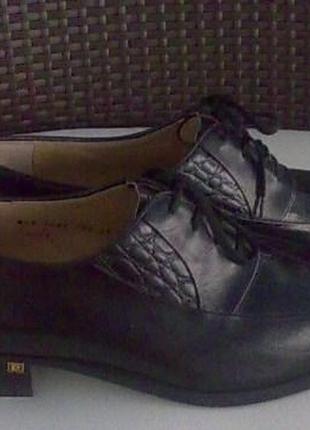 Туфлі чоловічі чорні pierre cardin 41 - 42 нові2 фото