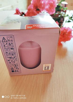 Свічки преміум класу в скляному стакані і упаковці з ароматом лаванди3 фото