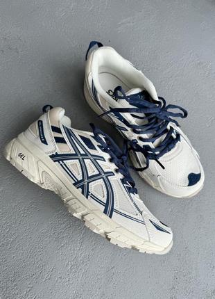 Кросівки asics gel-venture 6 white blue