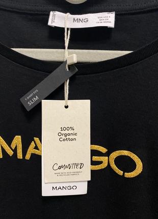 Женская футболка mango оригинал3 фото