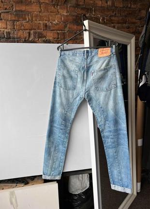 Levis 501 men’s blue denim jeans завужені джинси