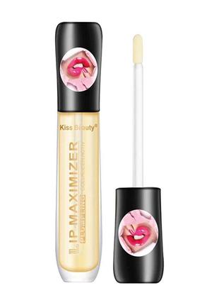 Блиск для збільшення губ kiss beauty maximizer3 фото