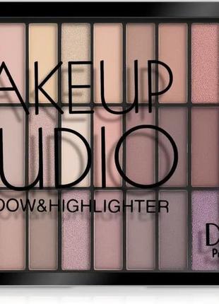 Тени для век dodo girl make up studio eyeshadow & highlighter